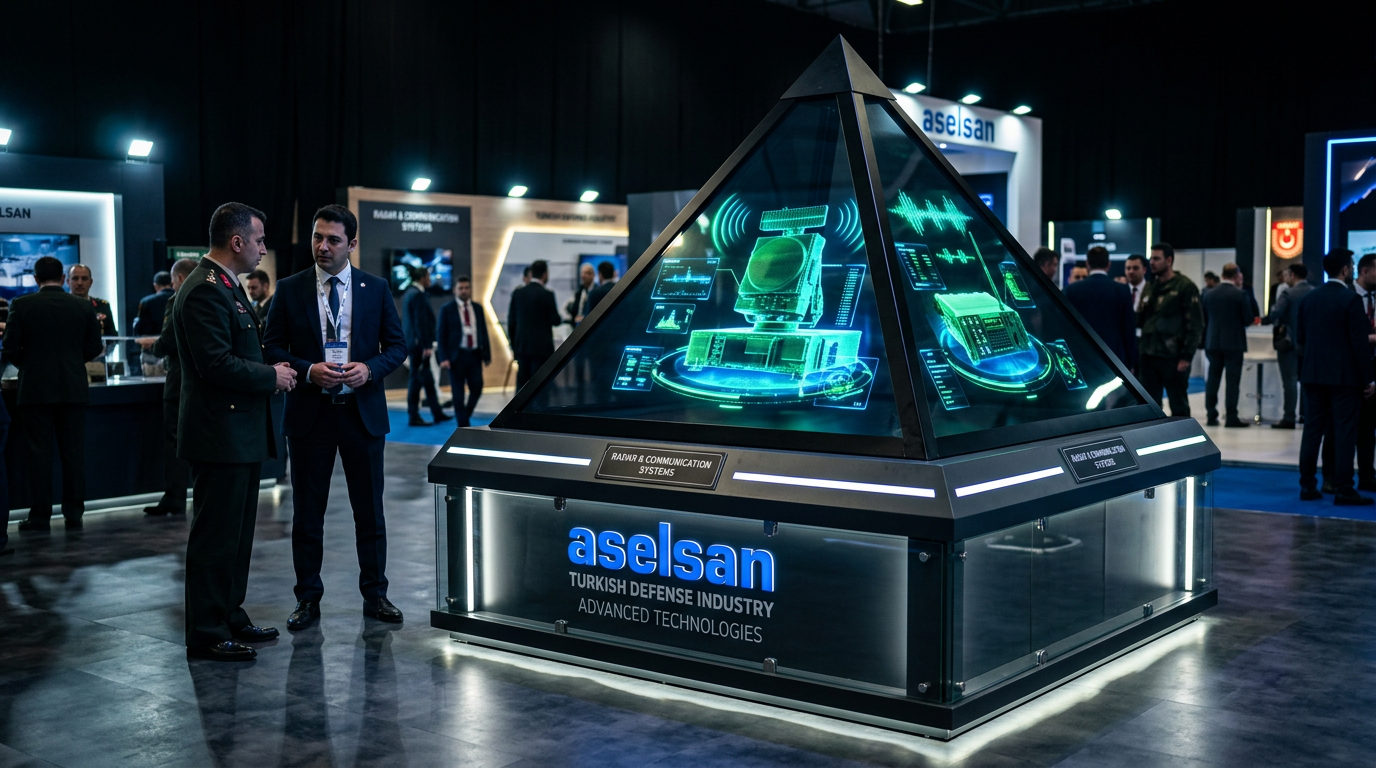 Aselsan Hologram Stand